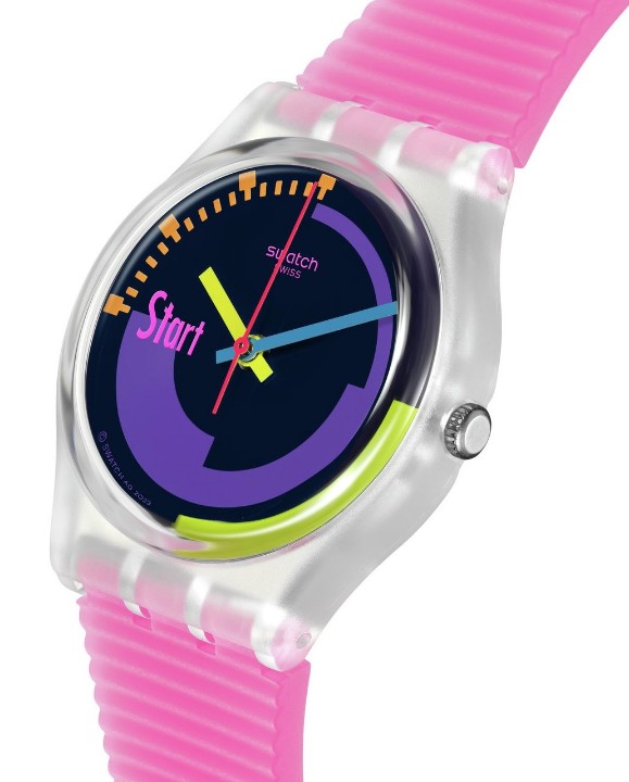 Obrázek Swatch Neon Pink Podium Pay!