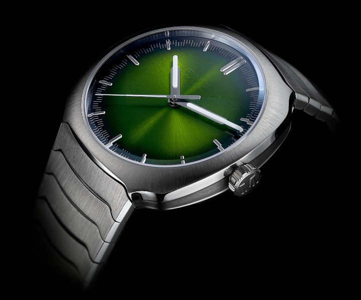 Obrázek H. Moser & Cie Streamliner Centre Seconds Matrix Green