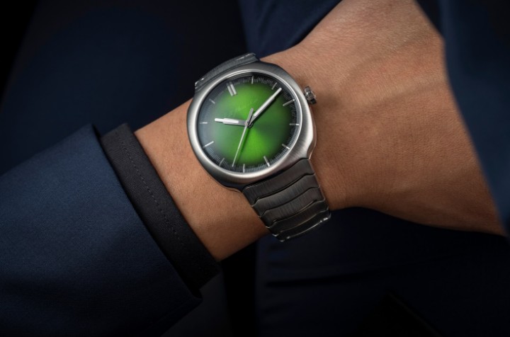 Obrázek H. Moser & Cie Streamliner Centre Seconds Matrix Green