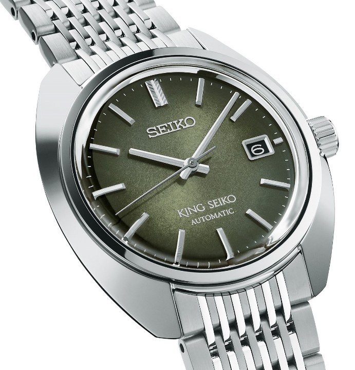 Obrázek Seiko King Seiko ‘Forest Green’ 6L 1969 Re-Interpretation