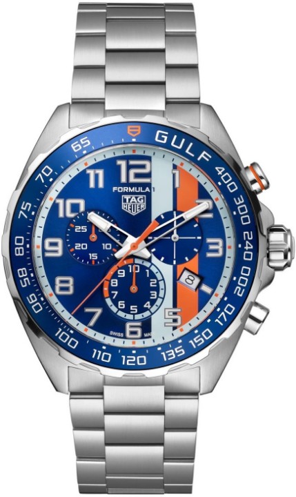 Obrázek Tag Heuer Formula 1 Chronograph x Gulf Special Edition