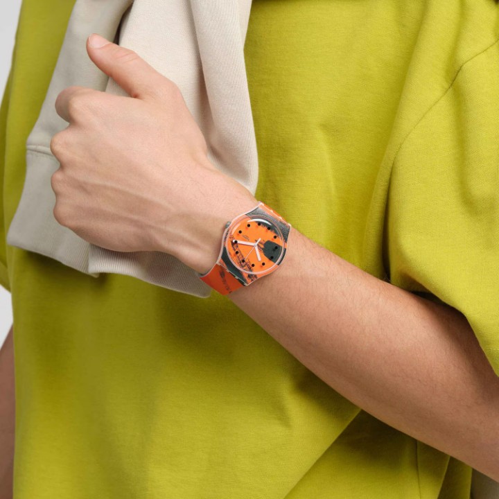 Obrázek Swatch x Tate Gallery Barns-Graham's Orange and Red on Pink