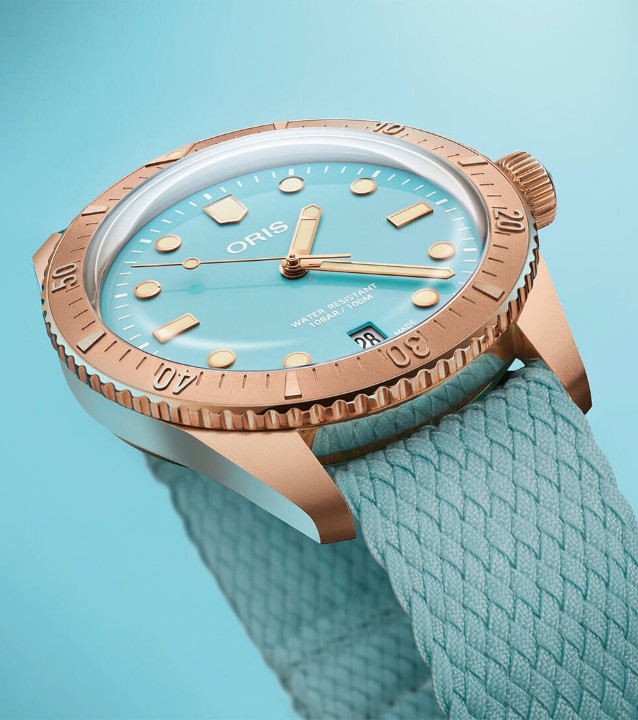 Obrázek Oris Divers Sixty-Five Cotton Candy Sky Blue