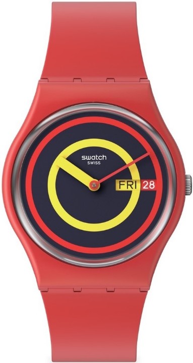 Obrázek Swatch Concentric Red