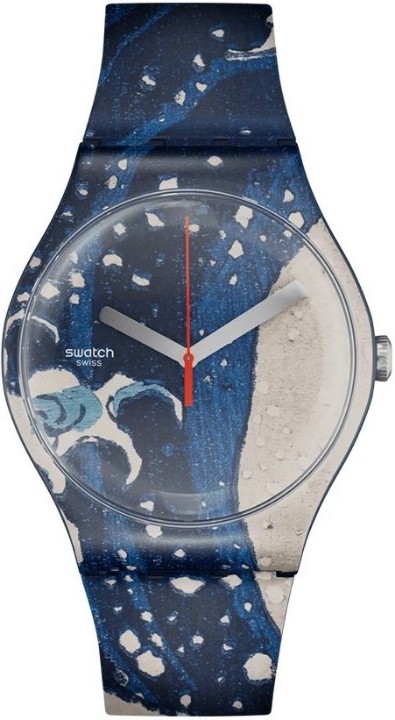 Obrázek Swatch The Great Wave by Hokusai & Astrolabe