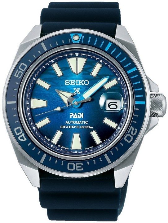 Obrázek Seiko Prospex Sea ‘Great Blue’ Samurai Scuba PADI Special Edition