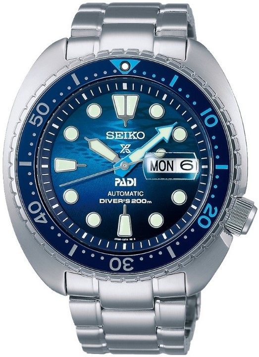 Obrázek Seiko Prospex Sea ‘Great Blue’ Turtle Scuba PADI Special Edition