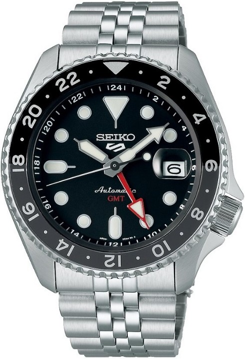 Obrázek Seiko 5 Sports 'Black Grape' GMT