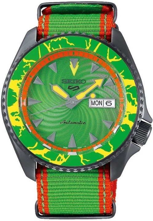 Obrázek Seiko 5 Sports Street Fighter V Limited Edition BLANKA - Call Of The Wild