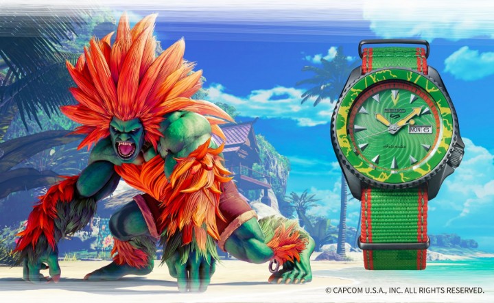 Obrázek Seiko 5 Sports Street Fighter V Limited Edition BLANKA - Call Of The Wild