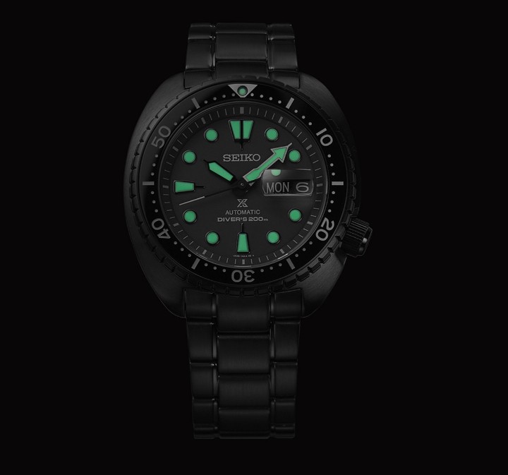 Obrázek Seiko Prospex The Black Series ‘Night Vision’ Turtle Diver