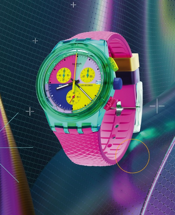 Obrázek Swatch Neon Flash Arrow