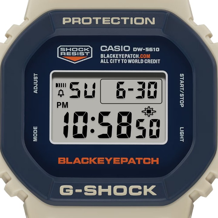 Obrázek Casio G-Shock BlackEyePatch Collaboration Model