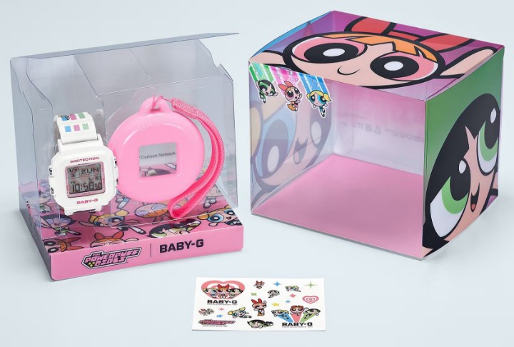 Obrázek Casio Baby-G + PLUS x The Powerpuff Girls Collaboration