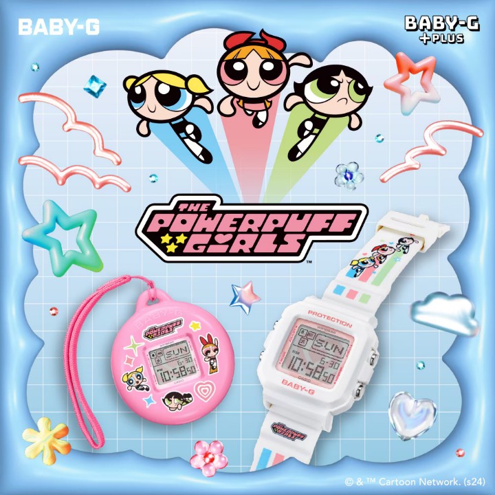 Obrázek Casio Baby-G + PLUS x The Powerpuff Girls Collaboration