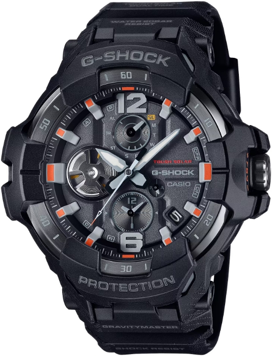 Obrázek Casio G-Shock GravityMaster Black and Emergency Colours Series