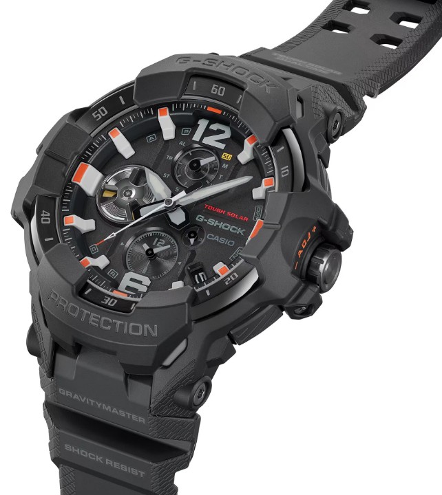 Obrázek Casio G-Shock GravityMaster Black and Emergency Colours Series