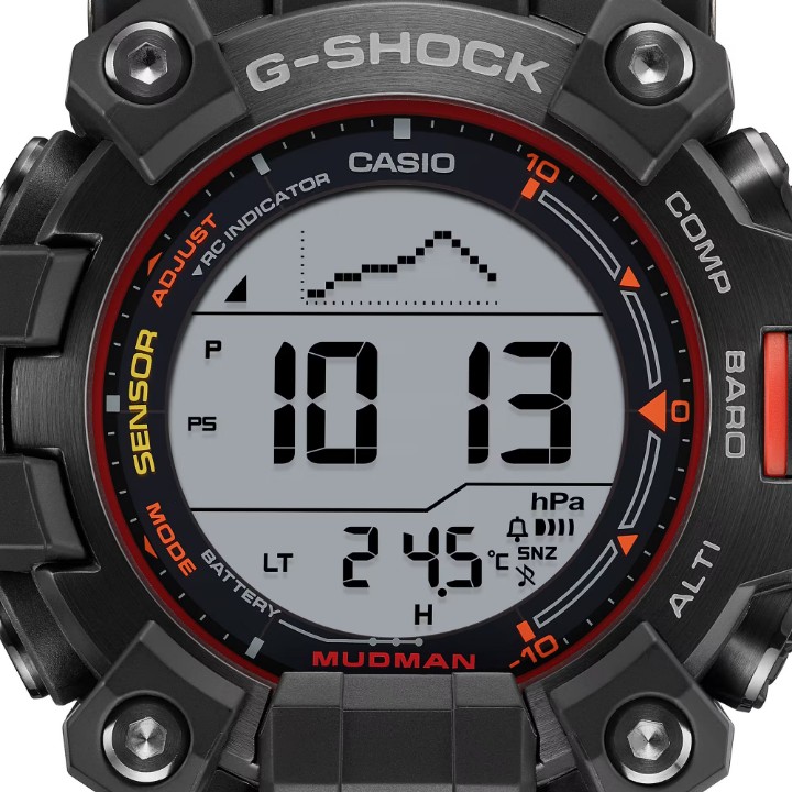 Obrázek Casio G-Shock Mudman Black and Emergency Colours Series