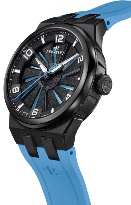 Obrázek Perrelet Turbine Titanium 41 Ice Blue