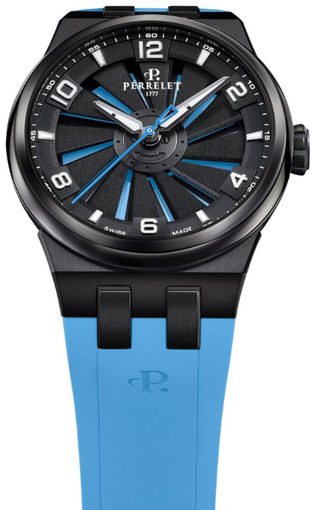 Obrázek Perrelet Turbine Titanium 41 Ice Blue