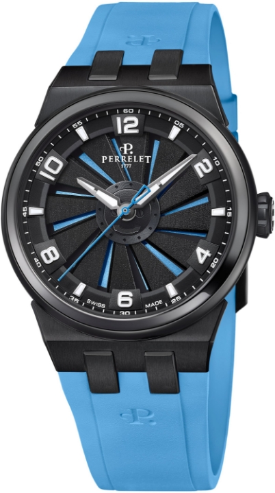 Obrázek Perrelet Turbine Titanium 41 Ice Blue