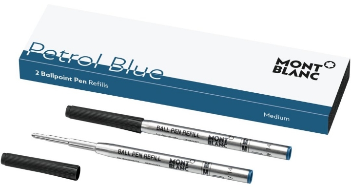 Obrázek Náplň Montblanc pro kuličkové pero M Petrol Blue