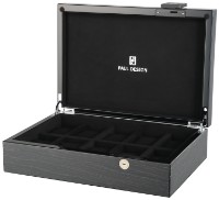 Obrázek Box na hodinky Paul Design Gentlemen 10 Black Apricot