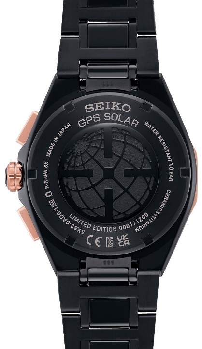 Obrázek Seiko Astron GPS Solar Brand 100th Anniversary Limited Edition