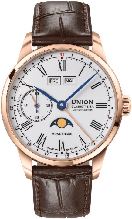 Obrázek Union Glashütte 1893 Johannes Dürrstein Moon Phase Limited Edition