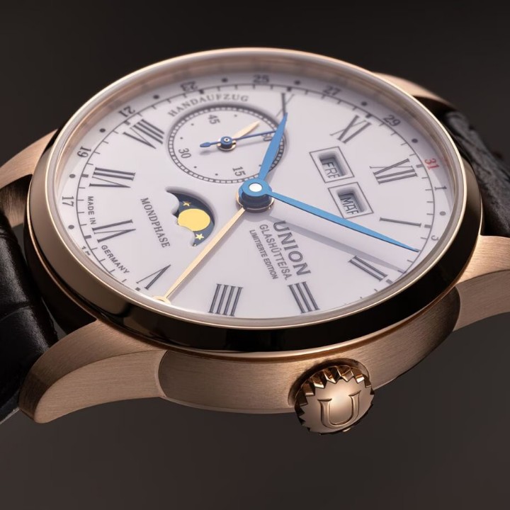 Obrázek Union Glashütte 1893 Johannes Dürrstein Moon Phase Limited Edition