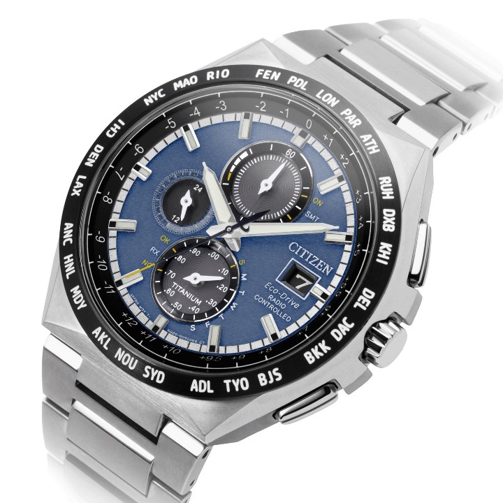 Obrázek Citizen Eco Drive Radio Controlled Super Titanium