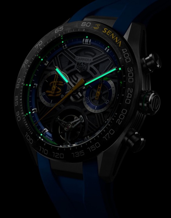 Obrázek Tag Heuer Carrera Chronograph Tourbillon Extreme Sport x Senna Limited Edition