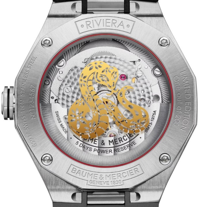 Obrázek Baume & Mercier Riviera Chinese New Year Snake Limited Edition