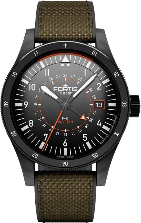 Obrázek Fortis Flieger F-43 Triple-GMT PC-7 Team C.O.S.C.