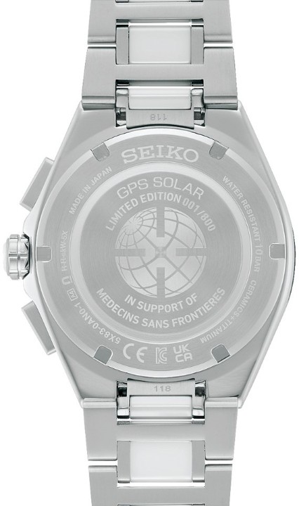 Obrázek Seiko Astron GPS Solar Médecins Sans Frontières Limited Edition