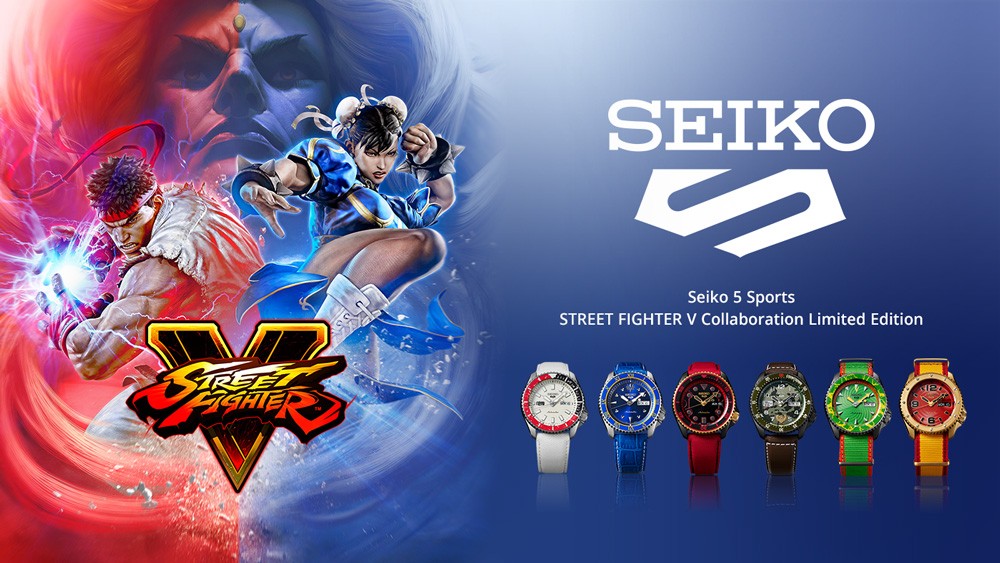 SEIKO 5 SPORTS x STREET FIGHTER